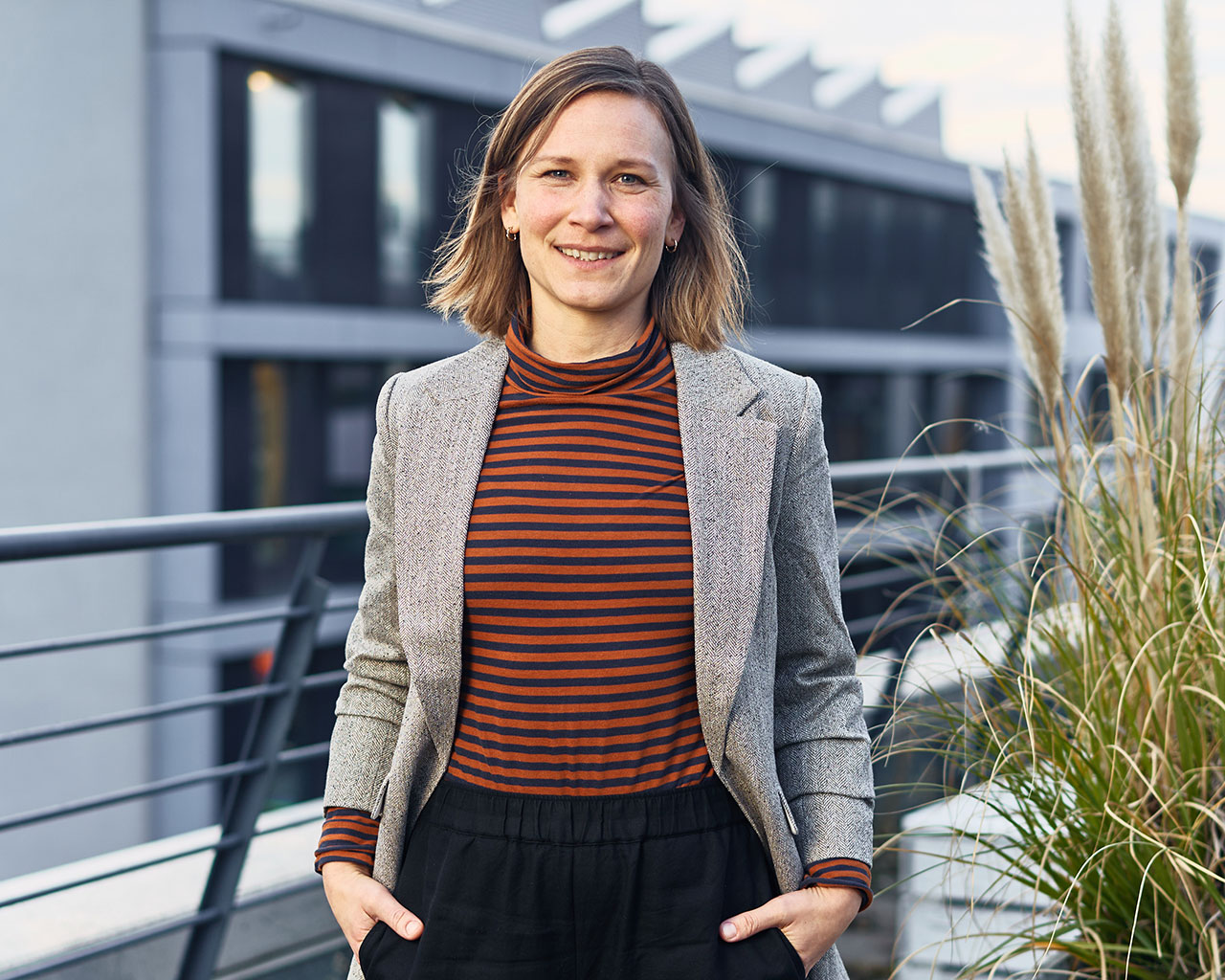 Portraitbild von Hannah Bergmann, Projektleiterin, DigitalService